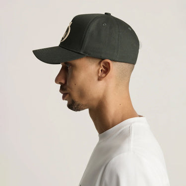 Cordori Unisex Valerno Cotton Cap Dark Green One Size Adjustable 5-Panel CO Emblem