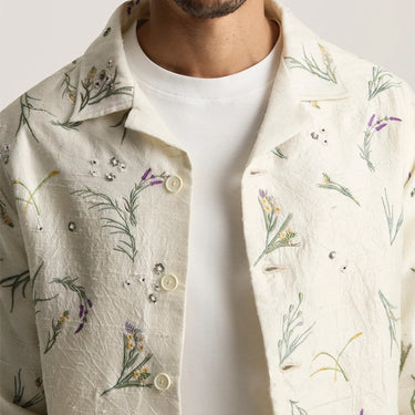 Cordori Men’s FLORÉ Hand-Crafted Silk Statement Jacket 100% Silk